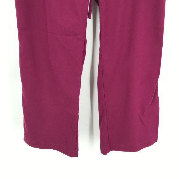 Barco Greys Anatomy Womens Scrub Pants Medium Purple Pull On Bottoms Pockets - Picture 10 of 15